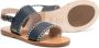 Chloé Kids open-toe leather sandals Blue - Thumbnail 2