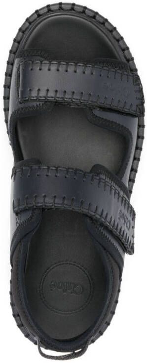 Chloé Lilli leather sandals Black