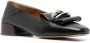 Chloé logo buckle leather loafers Black - Thumbnail 2
