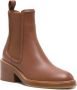 Chloé Mallo 60mm leather boots Brown - Thumbnail 2