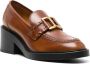 Chloé Marcie 60mm leather loafers Brown - Thumbnail 2