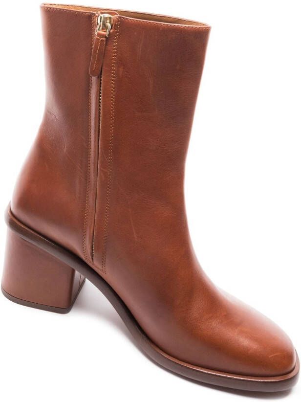 Chloé Meganne 65mm ankle boots Brown