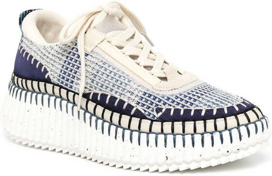 Chloé Nama mesh sneakers White