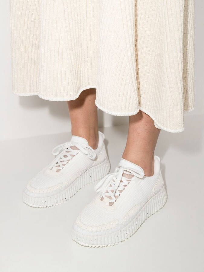 Chloé Nama platform sneakers White