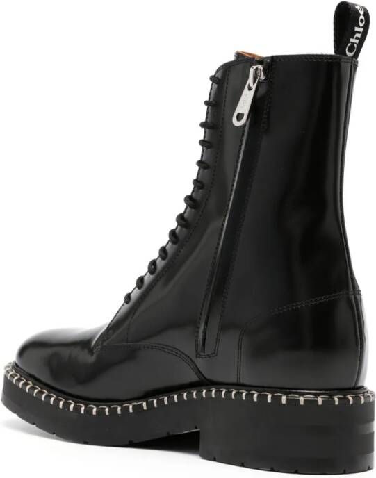 Chloé Noua leather ankle boot Black
