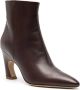 Chloé Oli 80mm leather boots Brown - Thumbnail 2