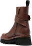 Chloé Owena ankle leather boots Brown - Thumbnail 3