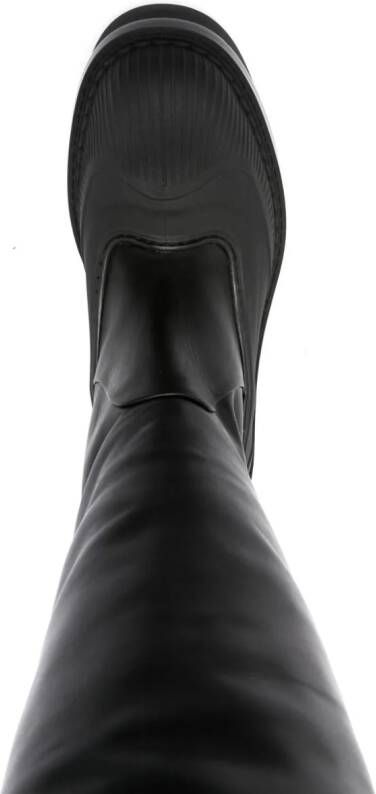 Chloé Raina 50mm thigh-high leather boots Black