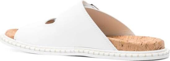 Chloé Rebecca double-strap sandals White