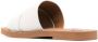 Chloé Woody logo-embroidered sandals White - Thumbnail 3
