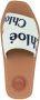 Chloé Woody logo-print sandals Green - Thumbnail 4
