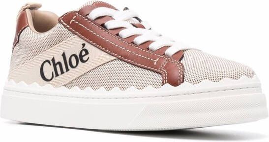 Chloé Woody low-top sneakers Neutrals