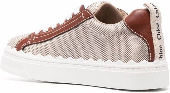 Chloé Woody low-top sneakers Neutrals