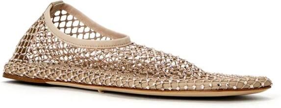 Christopher Esber Minette ballerina shoes Neutrals