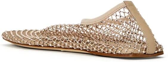 Christopher Esber Minette ballerina shoes Neutrals