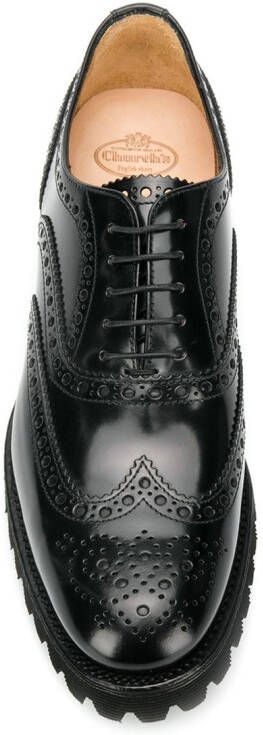 Church's Carla Oxford brogue shoes Black