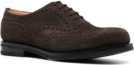 Church's Chetwynd suede oxford brogues Brown