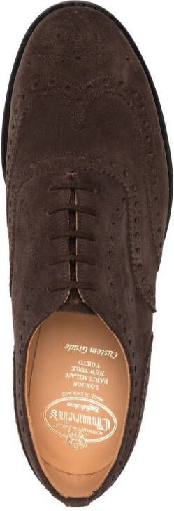 Church's Chetwynd suede oxford brogues Brown