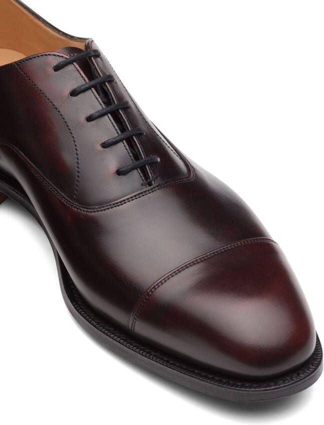 Church's Consul leather Oxford shoes Red