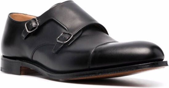 Church's Detroit almond-toe monk shoes Black