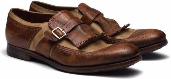 Church's Glace monk strap shoes Brown