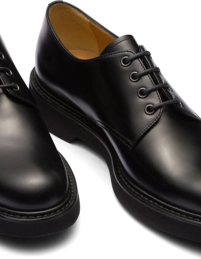 Church's Lymm lace-up leather derby shoes Black