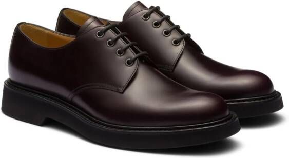 Church's Lymm lace-up leather derby shoes Brown