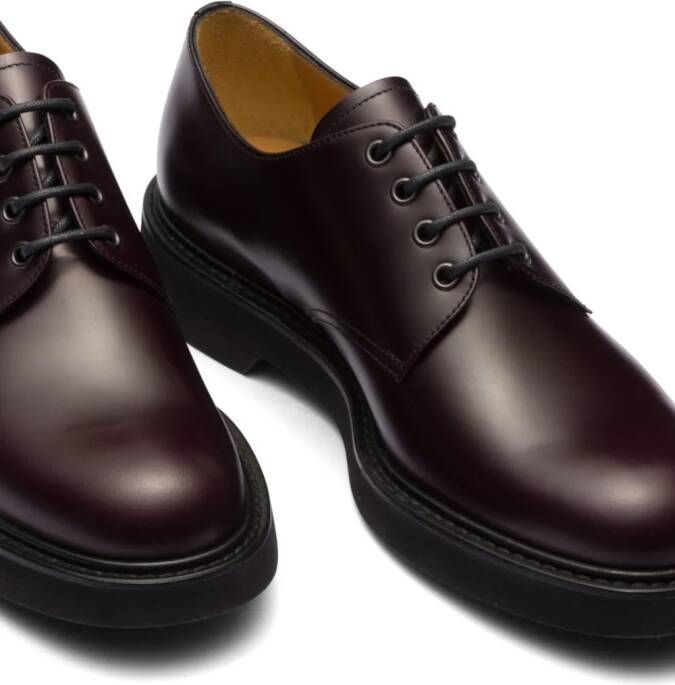 Church's Lymm lace-up leather derby shoes Brown