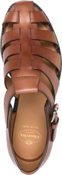 Church's Hove leather sandals Brown