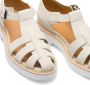 Church's Hove W4 caged Nubuck-leather sandals White - Thumbnail 3