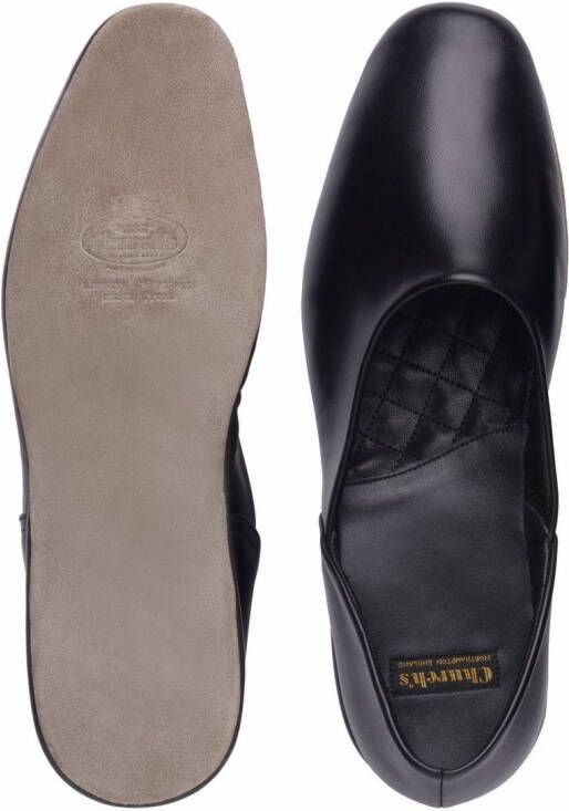 Church's Jason 3 leather slippers Black
