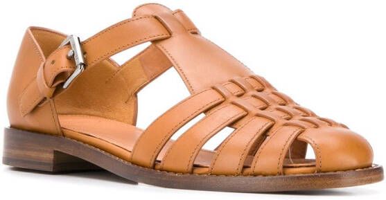 Church's Kelsey peep toe sandals Brown