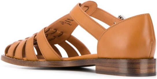 Church's Kelsey peep toe sandals Brown