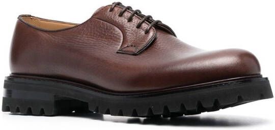 Church's lace-up leather Derby shoes Brown