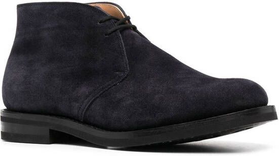 Church's lace-up desert boots Blue