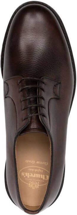 Church's lace-up fastening Derby shoes Brown