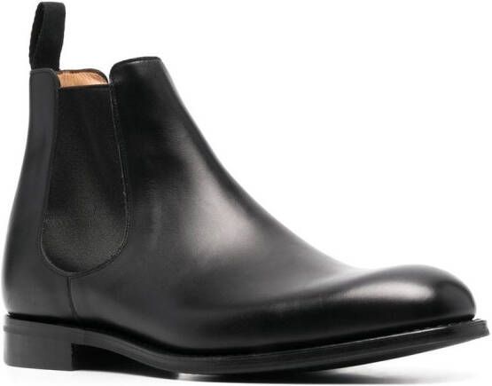 Church's leather ankle-length boots Black