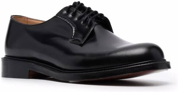 Church's leather Derby shoes Black