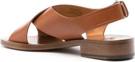 Church's leather flat sandal Brown