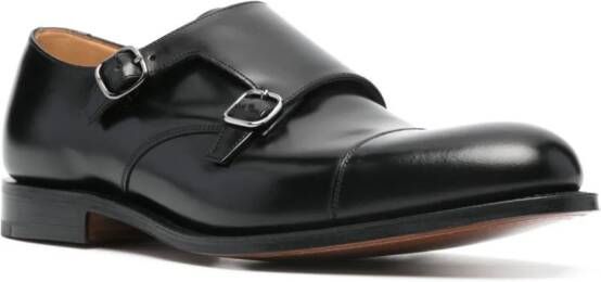 Church's leather monk shoes Blue