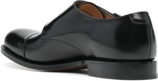 Church's leather monk shoes Blue