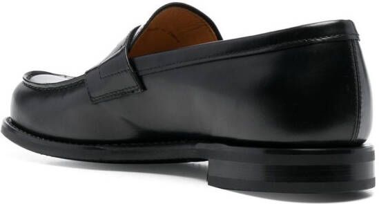 Church's leather penny loafers Black