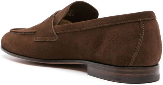 Church's Maltby suede penny loafers Brown