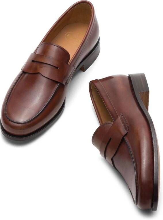 Church's Milford leather penny loafers Brown