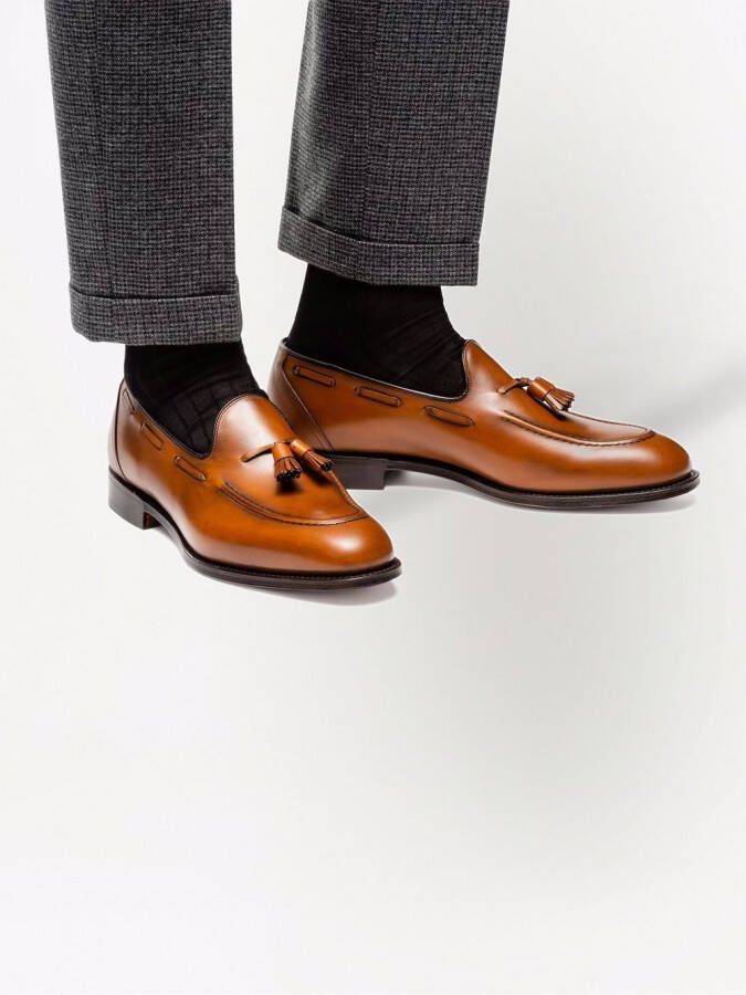 Church's Nevada leather loafers Brown