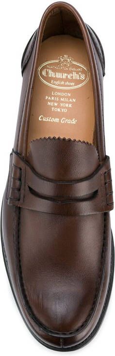Church's Pembrey leather loafers Brown