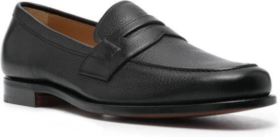 Church's penny-slot leather loafers Black