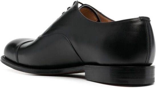 Church's polished-finish derby shoes Black