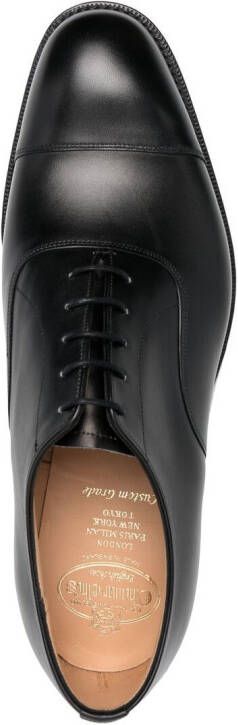 Church's polished-finish derby shoes Black