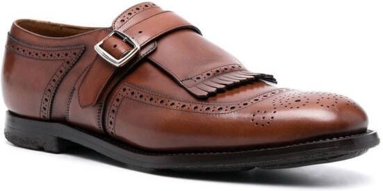 Church's Shanghai leather monk shoes Brown